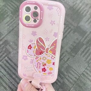 Disney Minnie Mouse Floral Pink Phone Case